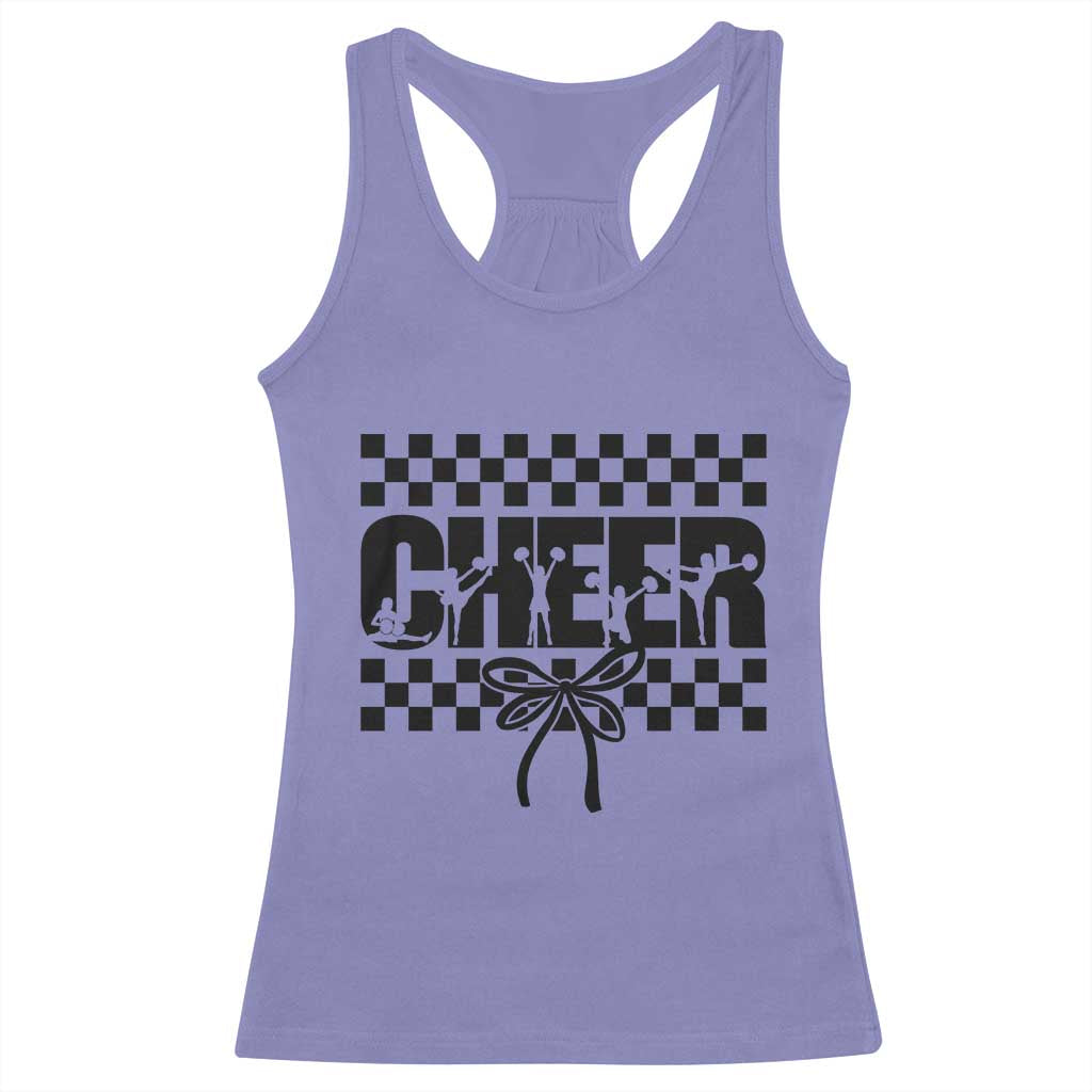 Proud Cheerleading Racerback Tank Top Gift For Sports Season Supporters - Wonder Print Shop