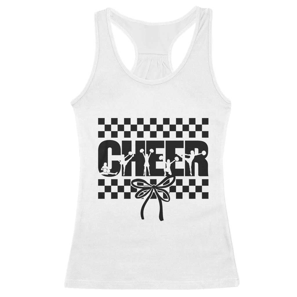 Proud Cheerleading Racerback Tank Top Gift For Sports Season Supporters - Wonder Print Shop