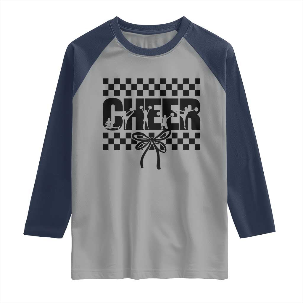 Proud Cheerleading Raglan Shirt Gift For Sports Season Supporters - Wonder Print Shop
