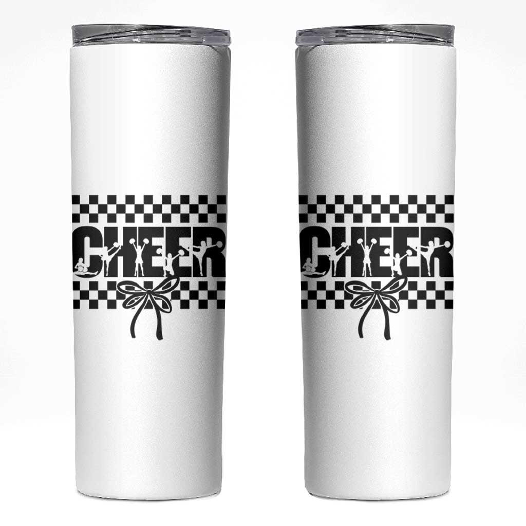 Proud Cheerleading Skinny Tumbler Gift For Sports Season Supporters - Wonder Print Shop