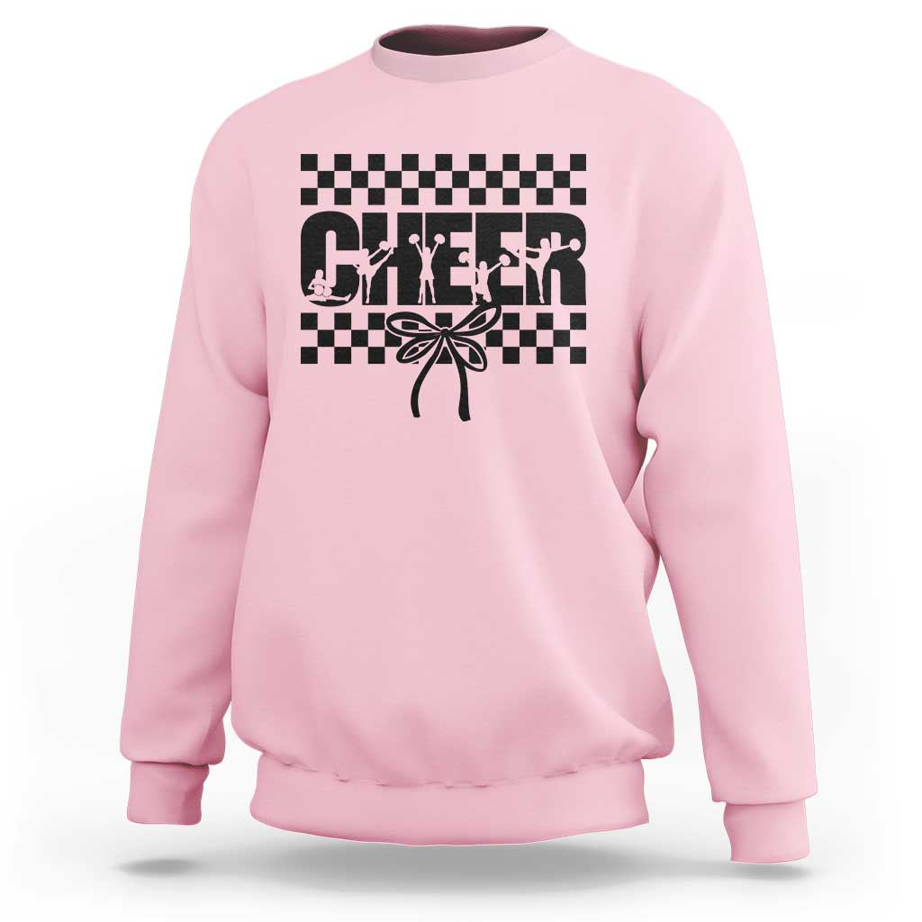 Proud Cheerleading Sweatshirt Gift For Sports Season Supporters - Wonder Print Shop
