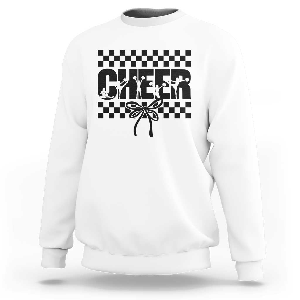 Proud Cheerleading Sweatshirt Gift For Sports Season Supporters - Wonder Print Shop