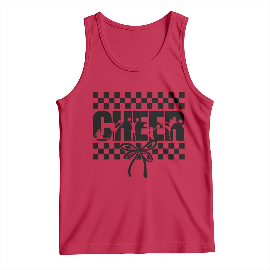 Proud Cheerleading Tank Top Gift For Sports Season Supporters - Wonder Print Shop