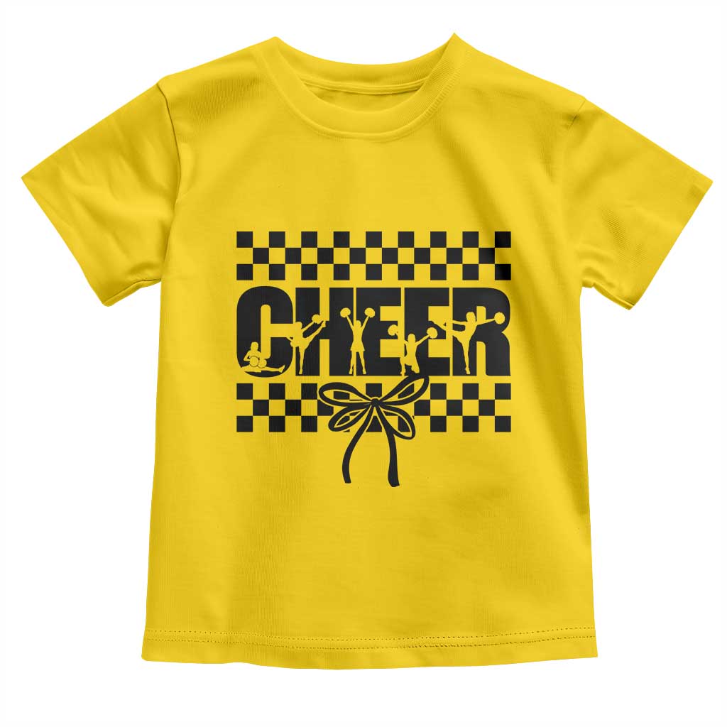 Proud Cheerleading Toddler T Shirt Gift For Sports Season Supporters - Wonder Print Shop