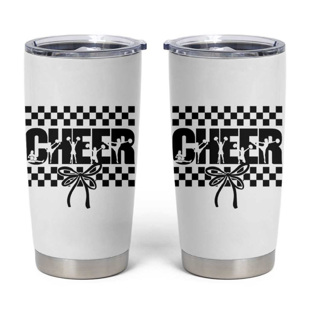 Proud Cheerleading Tumbler Cup Gift For Sports Season Supporters - Wonder Print Shop
