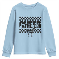 Proud Cheerleading Youth Sweatshirt Gift For Sports Season Supporters - Wonder Print Shop