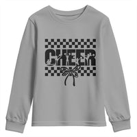 Proud Cheerleading Youth Sweatshirt Gift For Sports Season Supporters - Wonder Print Shop
