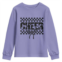 Proud Cheerleading Youth Sweatshirt Gift For Sports Season Supporters - Wonder Print Shop