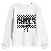 Proud Cheerleading Youth Sweatshirt Gift For Sports Season Supporters - Wonder Print Shop