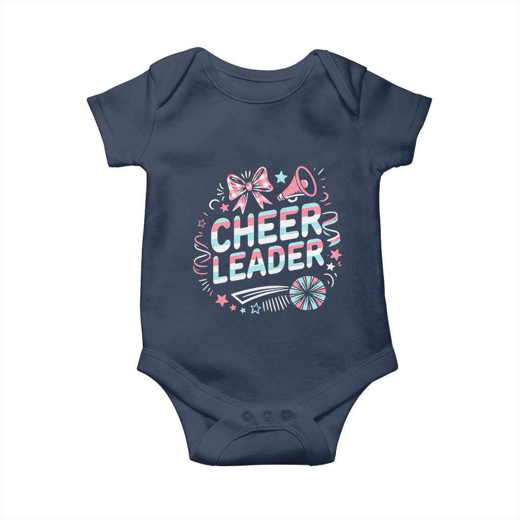 Proud Cheerleader Team Baby Onesie Gift For Women Sports Fans - Wonder Print Shop