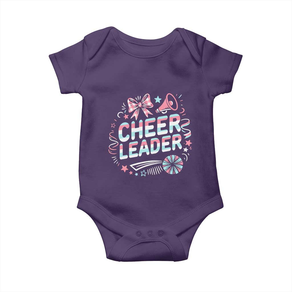 Proud Cheerleader Team Baby Onesie Gift For Women Sports Fans - Wonder Print Shop