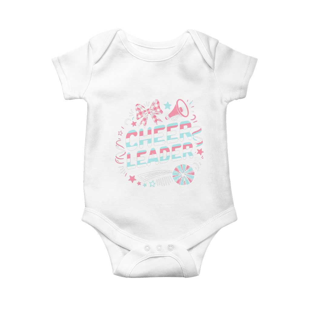 Proud Cheerleader Team Baby Onesie Gift For Women Sports Fans - Wonder Print Shop