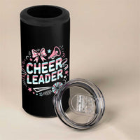Proud Cheerleader Team 4 in 1 Can Cooler Tumbler Gift For Women Sports Fans - Wonder Print Shop