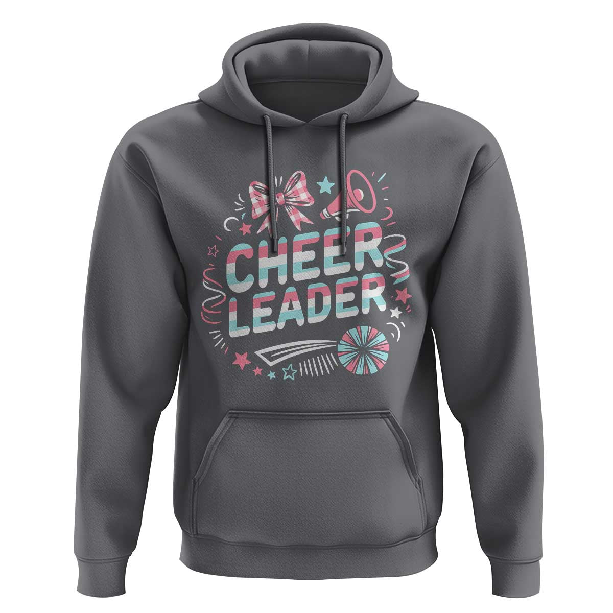 Proud Cheerleader Team Hoodie Gift For Women Sports Fans - Wonder Print Shop