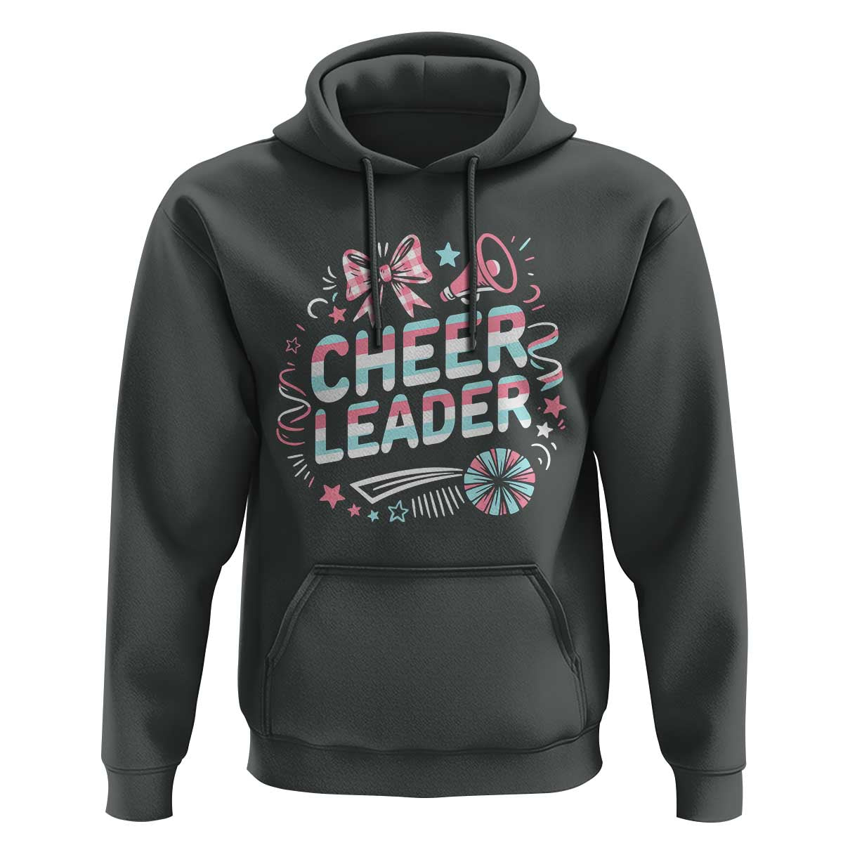 Proud Cheerleader Team Hoodie Gift For Women Sports Fans - Wonder Print Shop