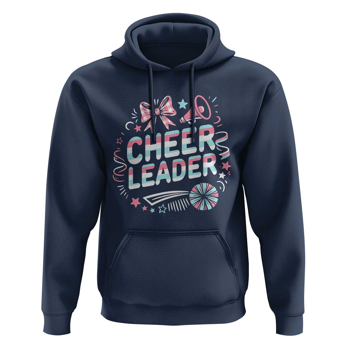 Proud Cheerleader Team Hoodie Gift For Women Sports Fans - Wonder Print Shop