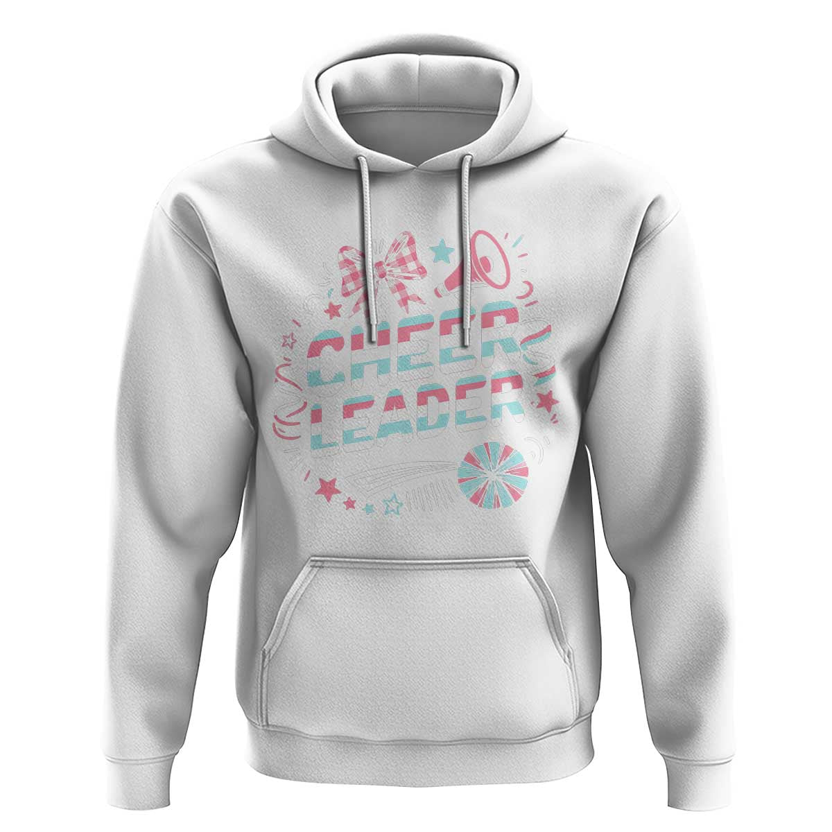 Proud Cheerleader Team Hoodie Gift For Women Sports Fans - Wonder Print Shop