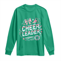 Proud Cheerleader Team Long Sleeve Shirt Gift For Women Sports Fans - Wonder Print Shop