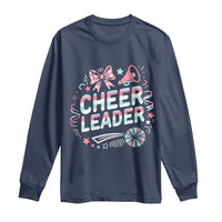 Proud Cheerleader Team Long Sleeve Shirt Gift For Women Sports Fans - Wonder Print Shop