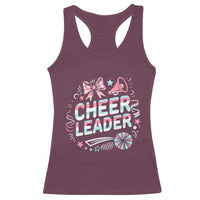 Proud Cheerleader Team Racerback Tank Top Gift For Women Sports Fans - Wonder Print Shop