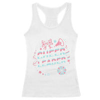 Proud Cheerleader Team Racerback Tank Top Gift For Women Sports Fans - Wonder Print Shop