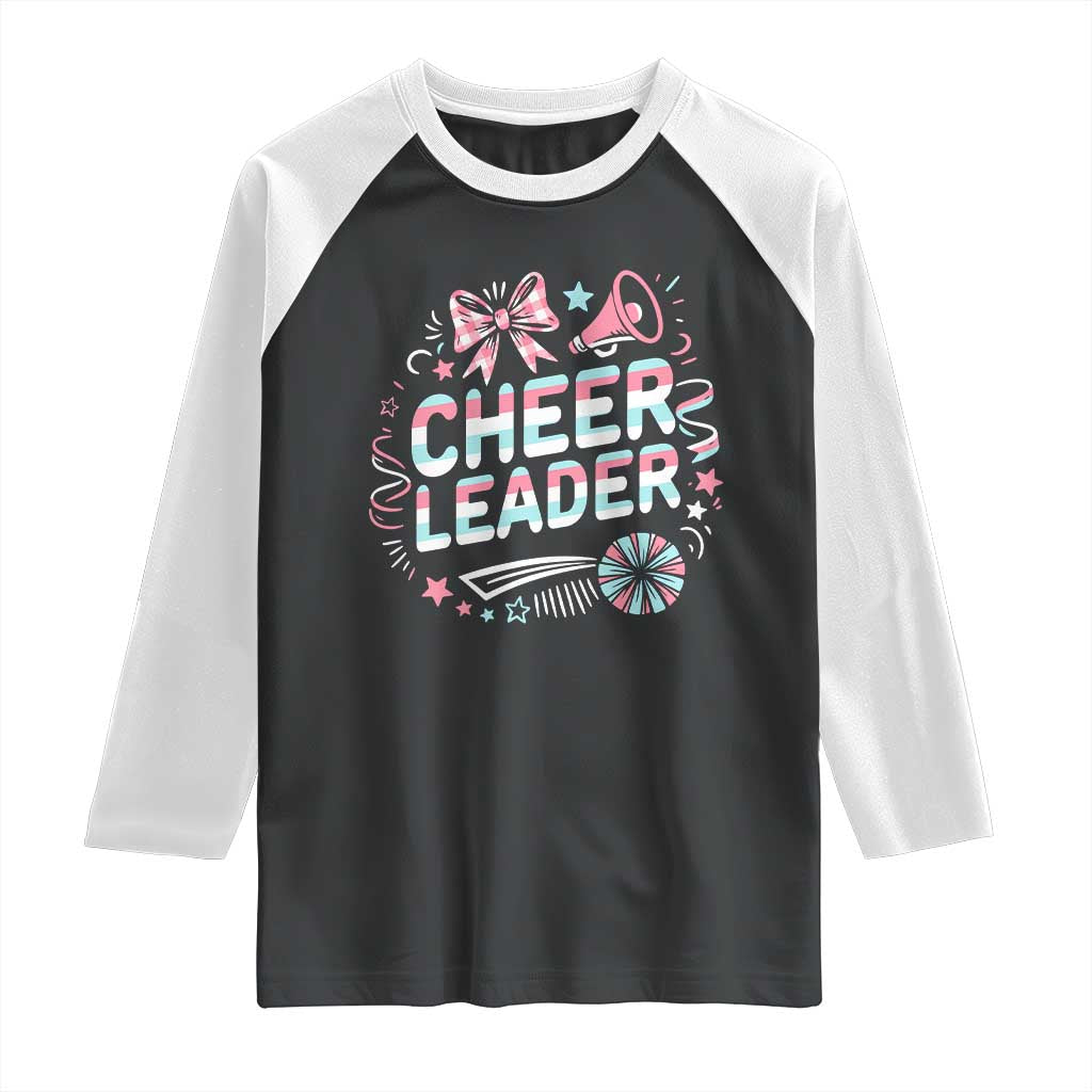 Proud Cheerleader Team Raglan Shirt Gift For Women Sports Fans - Wonder Print Shop