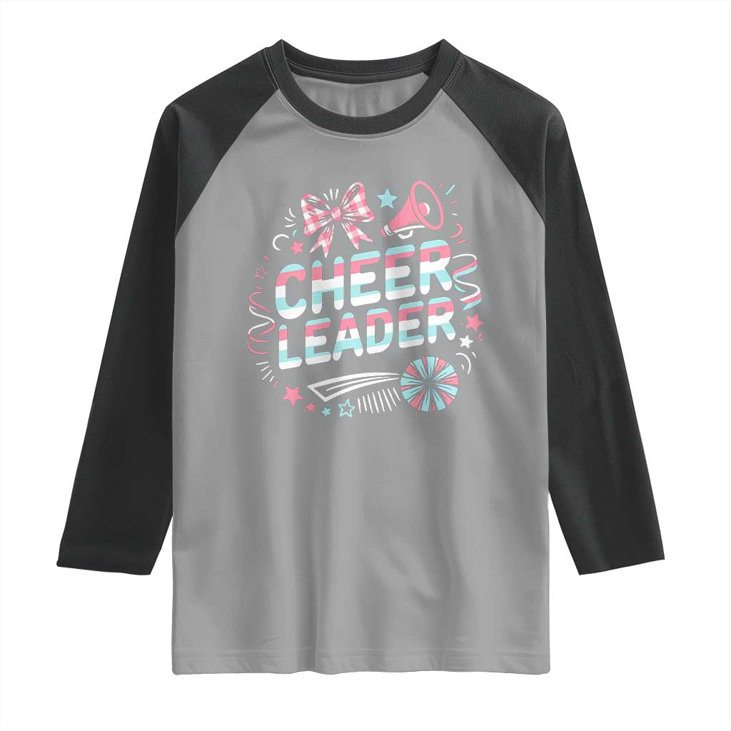 Proud Cheerleader Team Raglan Shirt Gift For Women Sports Fans - Wonder Print Shop