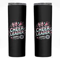 Proud Cheerleader Team Skinny Tumbler Gift For Women Sports Fans - Wonder Print Shop