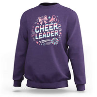 Proud Cheerleader Team Sweatshirt Gift For Women Sports Fans - Wonder Print Shop
