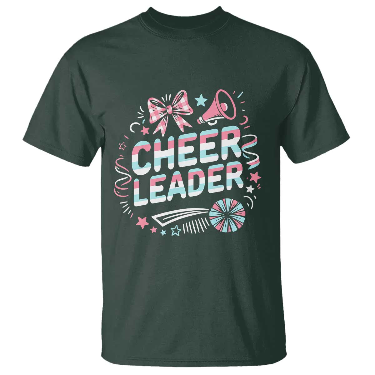 Proud Cheerleader Team T Shirt Gift For Women Sports Fans - Wonder Print Shop