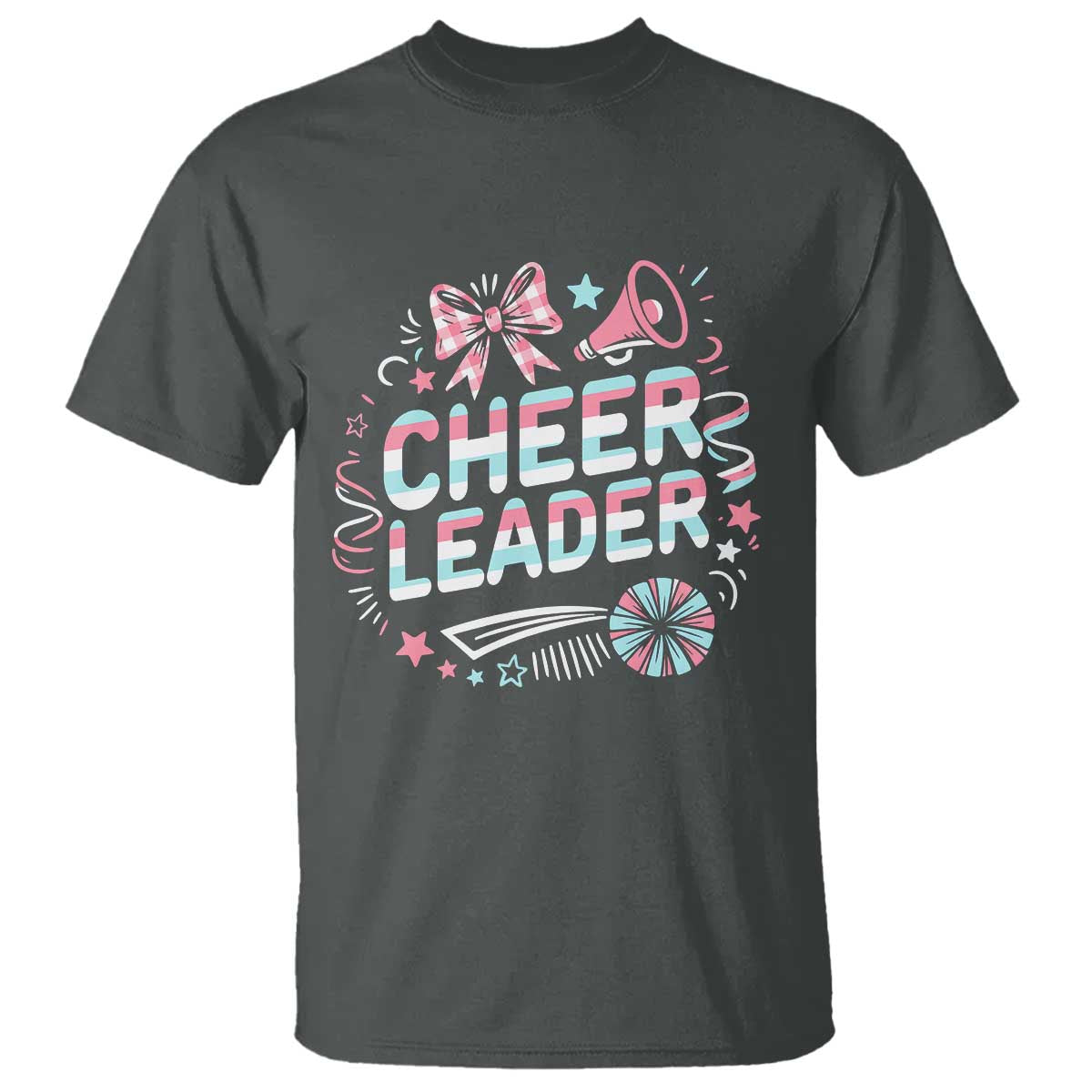 Proud Cheerleader Team T Shirt Gift For Women Sports Fans - Wonder Print Shop