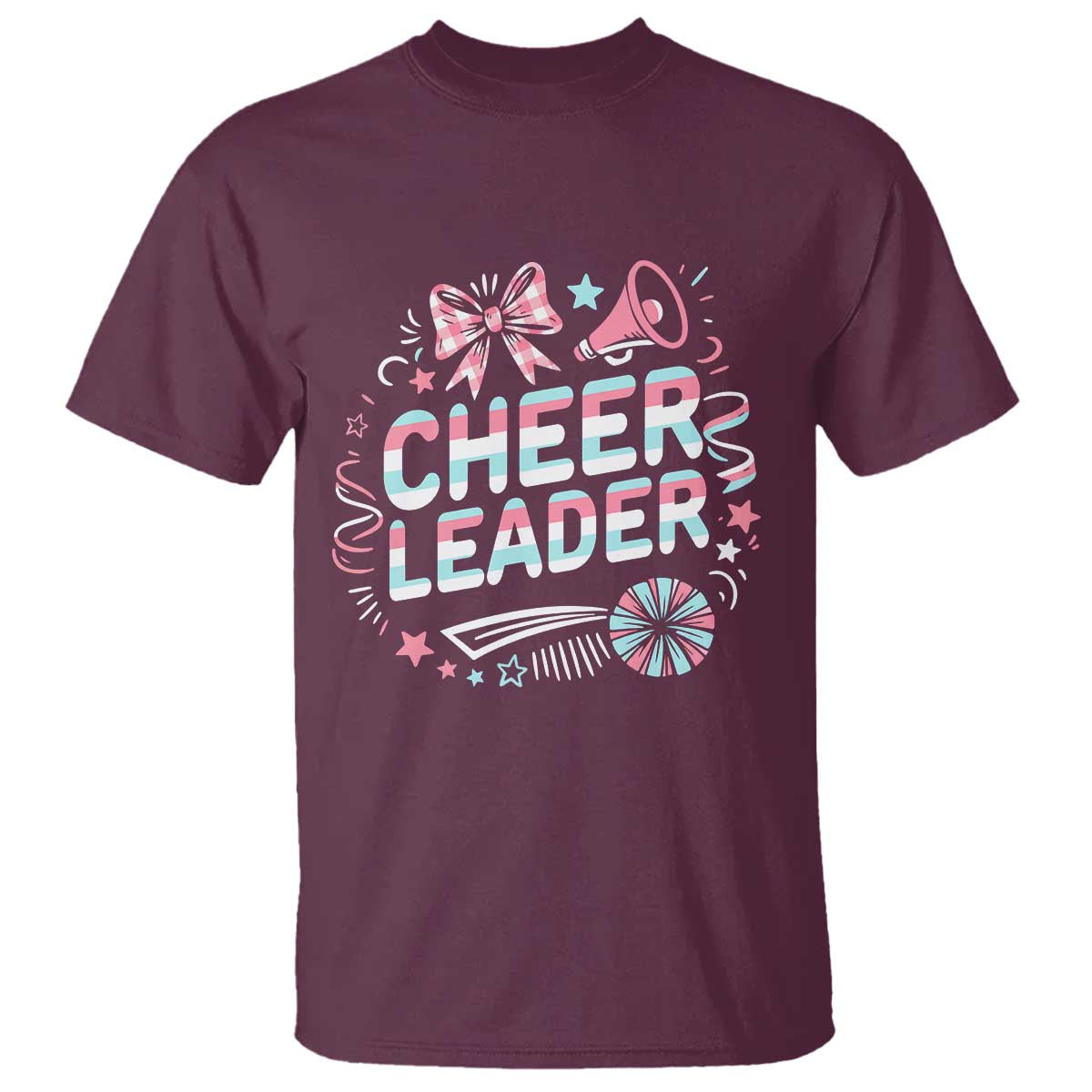 Proud Cheerleader Team T Shirt Gift For Women Sports Fans - Wonder Print Shop