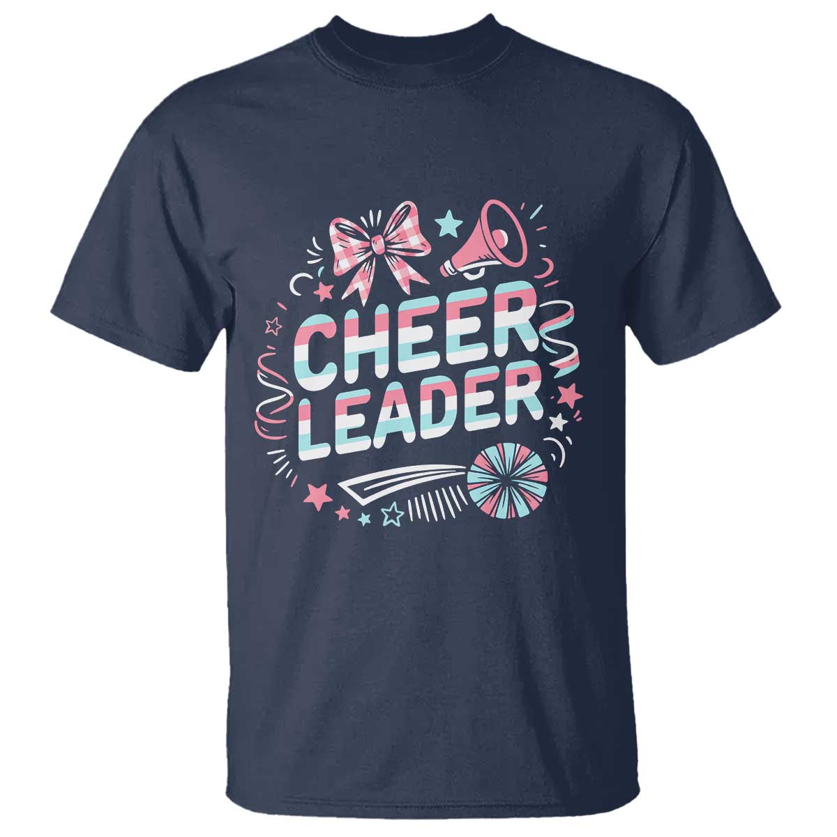 Proud Cheerleader Team T Shirt Gift For Women Sports Fans - Wonder Print Shop
