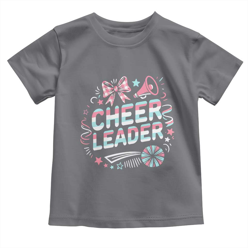 Proud Cheerleader Team Toddler T Shirt Gift For Women Sports Fans - Wonder Print Shop