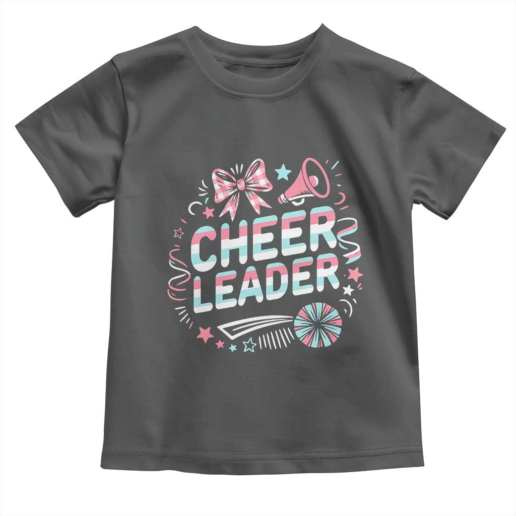 Proud Cheerleader Team Toddler T Shirt Gift For Women Sports Fans - Wonder Print Shop