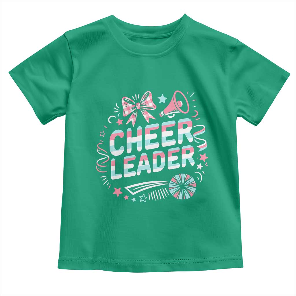 Proud Cheerleader Team Toddler T Shirt Gift For Women Sports Fans - Wonder Print Shop