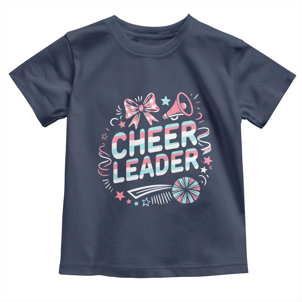 Proud Cheerleader Team Toddler T Shirt Gift For Women Sports Fans - Wonder Print Shop
