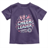 Proud Cheerleader Team Toddler T Shirt Gift For Women Sports Fans - Wonder Print Shop