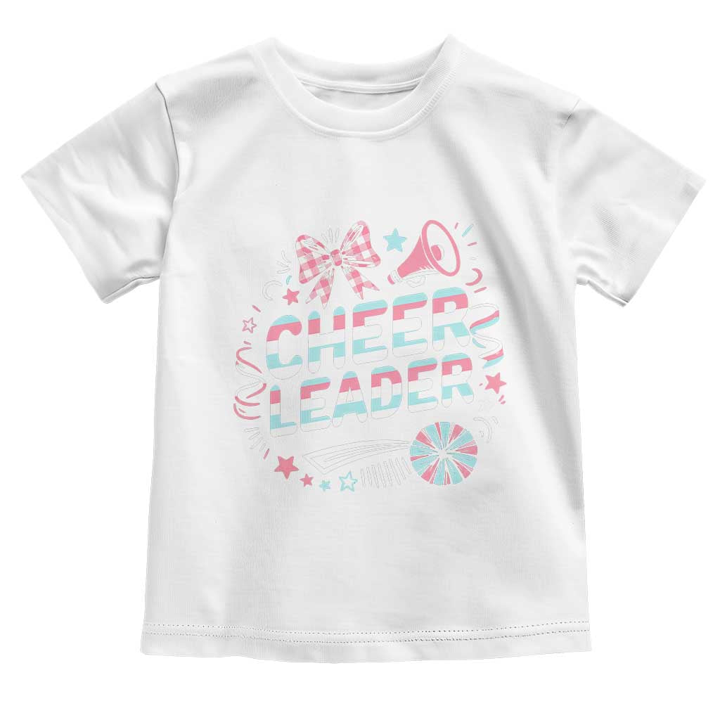 Proud Cheerleader Team Toddler T Shirt Gift For Women Sports Fans - Wonder Print Shop
