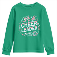 Proud Cheerleader Team Youth Sweatshirt Gift For Women Sports Fans - Wonder Print Shop