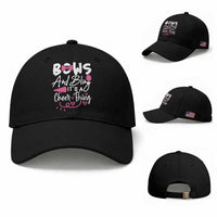 Bows And Bling Its A Cheer Thing Baseball Cap Cheerleading Gift