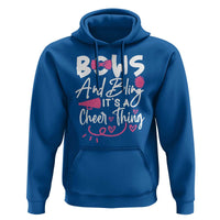 Bows And Bling Its A Cheer Thing Hoodie Cheerleading Gift - Wonder Print Shop