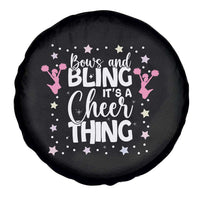Bows And Bling Its A Cheer Thing Spare Tire Cover Cheer Mom And Cheerleader Gift - Wonder Print Shop