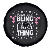 Bows And Bling Its A Cheer Thing Spare Tire Cover Cheer Mom And Cheerleader Gift - Wonder Print Shop