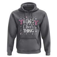 Bows And Bling Its A Cheer Thing Hoodie Cheer Mom And Cheerleader Gift - Wonder Print Shop