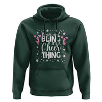 Bows And Bling Its A Cheer Thing Hoodie Cheer Mom And Cheerleader Gift - Wonder Print Shop