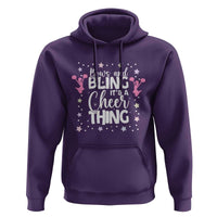 Bows And Bling Its A Cheer Thing Hoodie Cheer Mom And Cheerleader Gift - Wonder Print Shop