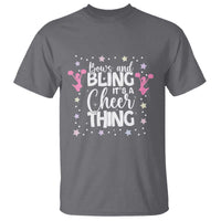 Bows And Bling Its A Cheer Thing T Shirt Cheer Mom And Cheerleader Gift - Wonder Print Shop