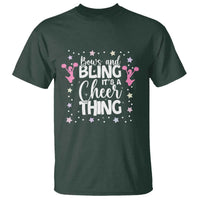 Bows And Bling Its A Cheer Thing T Shirt Cheer Mom And Cheerleader Gift - Wonder Print Shop