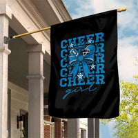 Proud Cheer Girl Garden Flag Football Team Supporter Gift - Wonder Print Shop